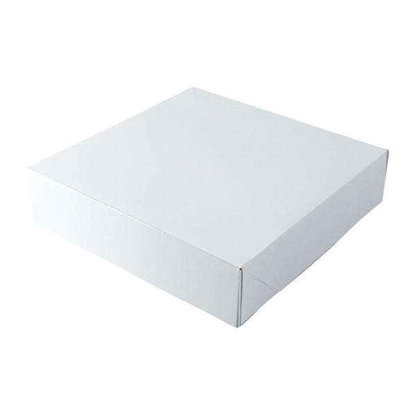12 x 12 x 5 1/2 White Gloss Gift Box 50/Case