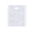 12 x 15 Frosted Bags w/ Die Cut Handle 500/Case