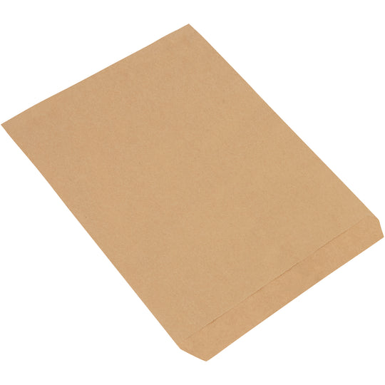 12 x 15 Kraft Flat Merchandise Bags 1000/Case