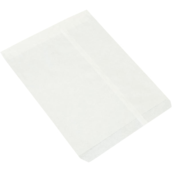 12 x 15 White Flat Merchandise Bags 1000/Case