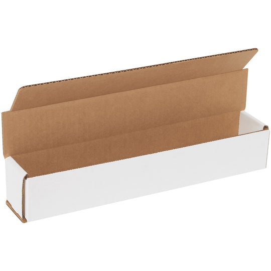 12 x 2 x 2 White Corrugated Mailers  50/Bundle