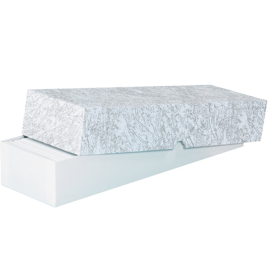 12 x 3 1/2 x 2 Rigid 2-pc Set-Up Carton  100/Case