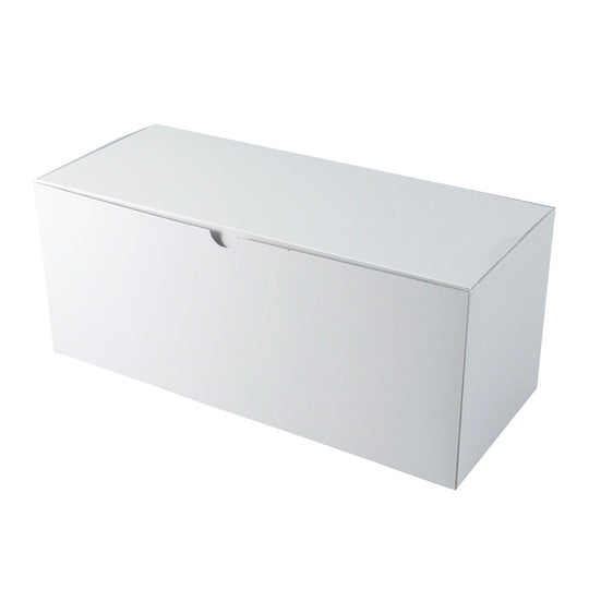12 x 3 x 3 White Gloss Gift Box 100/Case