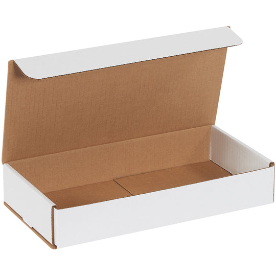12 x 6 x 2 White Corrugated Mailers  50/Bundle
