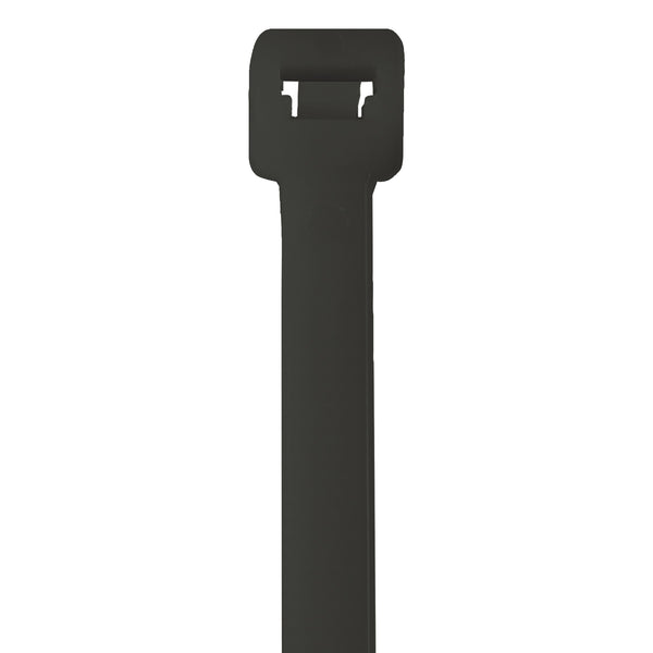 24" (120 lb Tensile) Black UV Cable Ties 100/Case