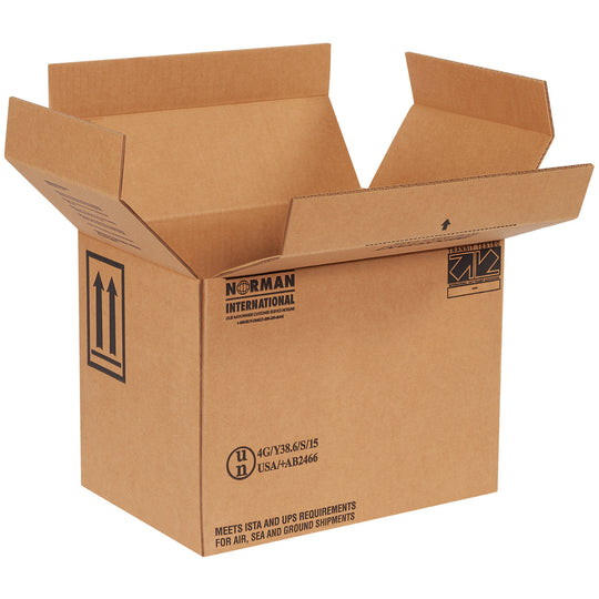 13 3/4 x 9 x 10 3/8 4 - 1 Gallon F-Style Boxes 20/Bundle
