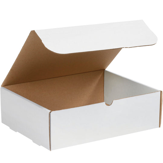 13 x 10 x 4 White Literature Mailers 50/Bundle