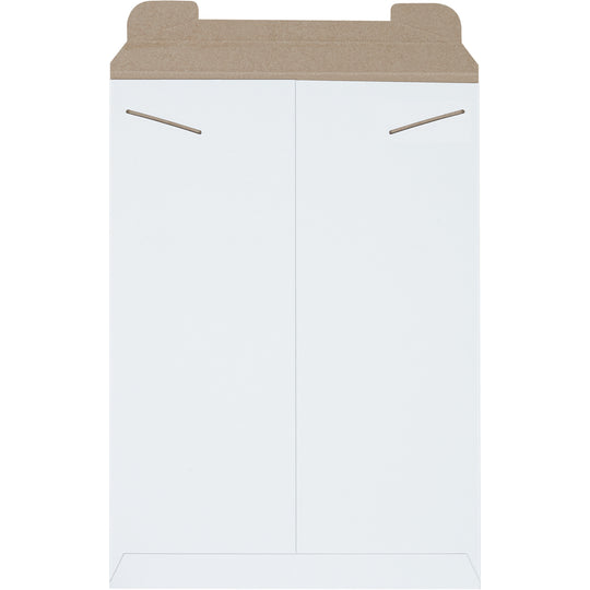 13 x 18 White Rigid Mailer 100/Case