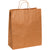 13 x 6 x 15 3/4 Kraft Shopping Bags w/ Handles 250/Case
