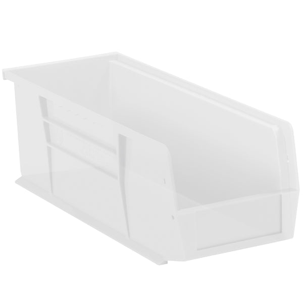 14 3/4 x 5 1/2 x 5 Clear Plastic Bin Boxes 12/Case