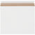 14 7/8 x 11 7/8 White Utility Grade Flat Mailers 200/Case