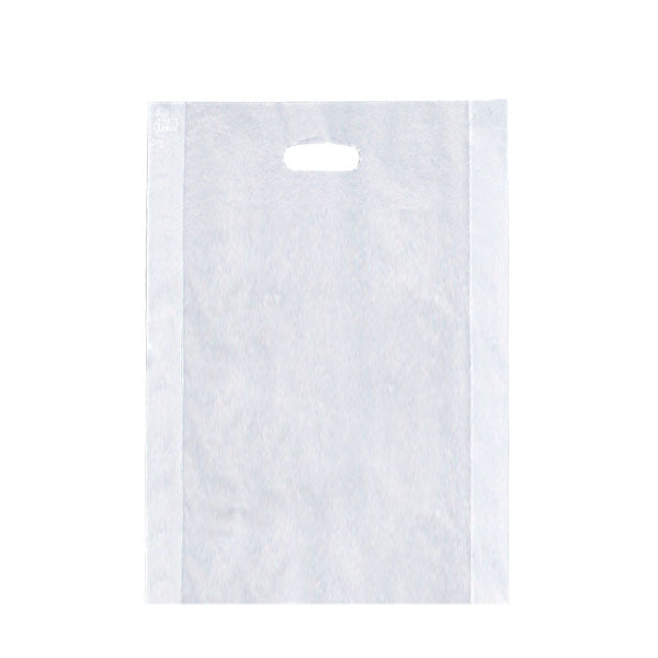 14 x 3 x 21 Frosted Bags w/ Die Cut Handle 500/Case