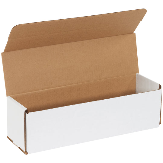 14 x 4 x 4 White Corrugated Mailers  50/Bundle