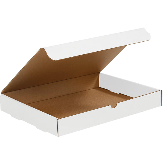 15 1/8 x 11 1/8 x 2 White Literature Mailers 50/Bundle