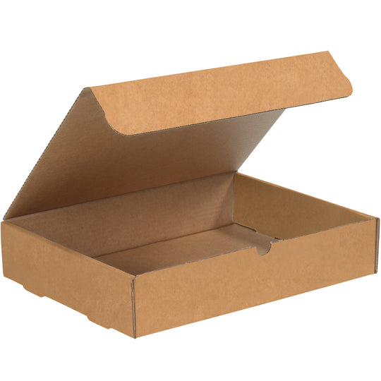 15 1/8 x 11 1/8 x 3 Brown Corrugated Literature Mailers  50/Bundle