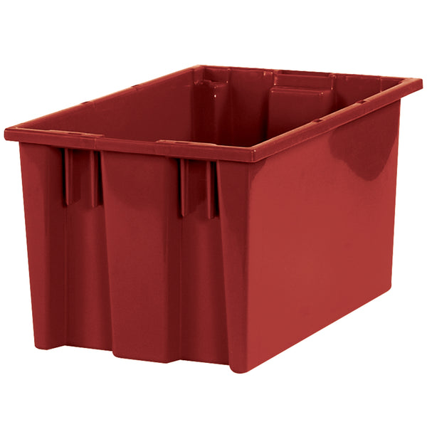 16 x 10 x 8 7/8 Red Stack & Nest Containers 6/Case