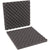 16 x 16 x 2 Charcoal Convoluted Foam Sets 12/Case