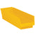 17 7/8 x 4 1/8 x 4 Yellow Plastic Shelf Bin Boxes 20/Case