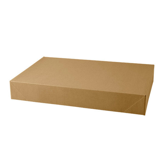 17 x 11 x 2 1/2 Brown Kraft Apparel Box 50/Case