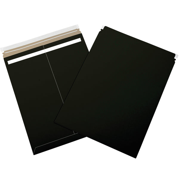 17 x 21 Black Self-Seal Flat Mailers 100/Case