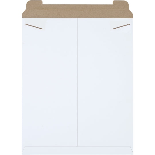 17 x 21 White Rigid Mailer 100/Case