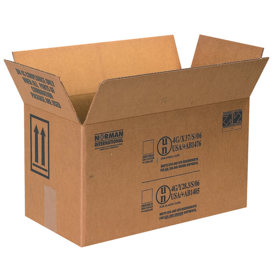 17 x 8 1/2 x 9 5/16 2 - 1 Gallon Paint Can Boxes 25/Bundle