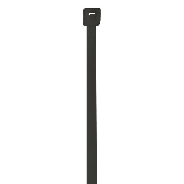 4" (18 lb Tensile) Black UV Cable Ties 1000/Case