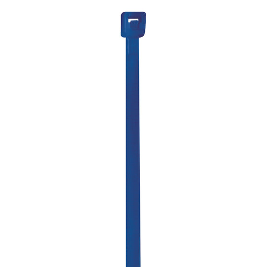 4" (18 lb Tensile) Blue Cable Ties 1000/Case