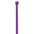 4" (18 lb Tensile) Purple Cable Ties 1000/Case