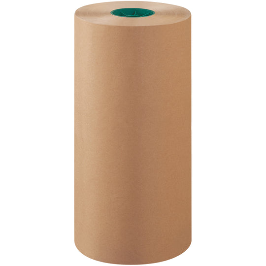 18" 40 lb Unbleached Butcher Paper Rolls 1000 Feet/Roll