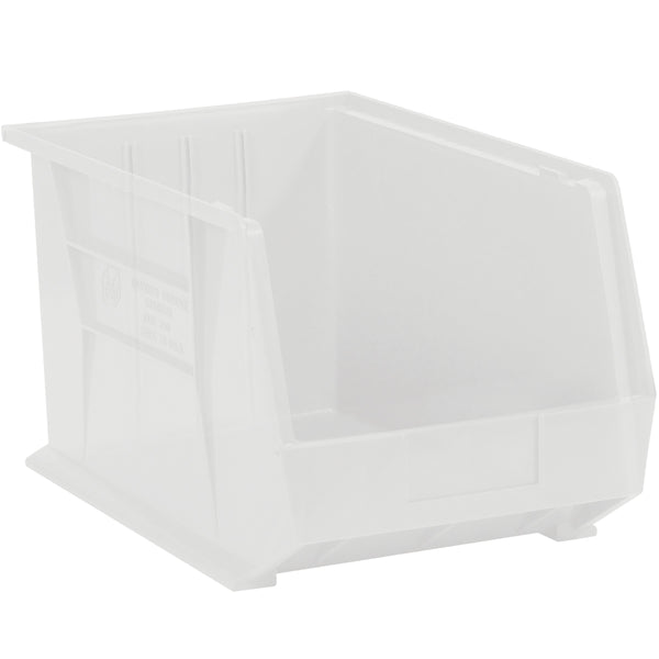 18 x 11 x 10 Clear Plastic Bin Boxes 4/Case