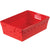 18 x 13 x 6 Red Space Age Totes 6/Case