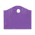 18 x 15 x 6 Purple Superwave Bags w/ Die Cut Handle 250/Case