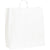 18 x 7 x 18 3/4 White Shopping Bags w/ Handles 200/Case