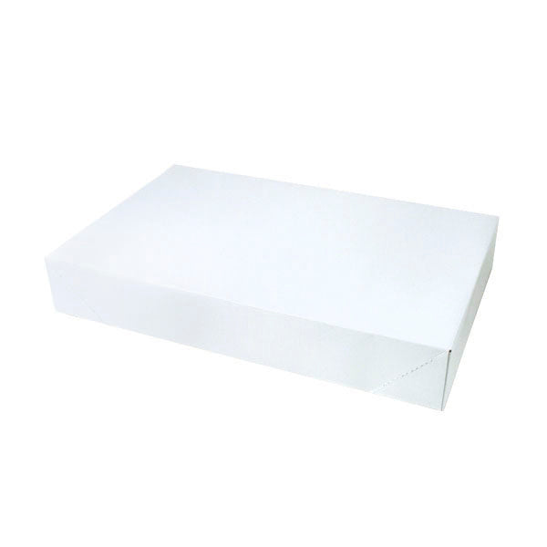 19 x 12 x 3 White Apparel Box Matte Finish
