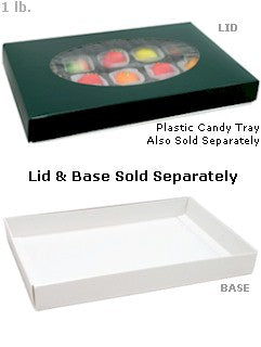 1 lb. green window candy boxes