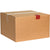 2 1/2 x 2 (for 1-1/4 inch strapping) Red Plastic Corner Protectors 1000/Case