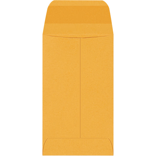 2 1/2 x 4 1/4 Kraft Gummed Envelopes 5000/Case