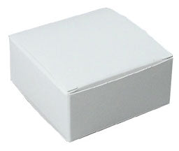 2 1/2 x 2 1/2 x 1 1/8 White Candy Box - 1 Piece 250/Case