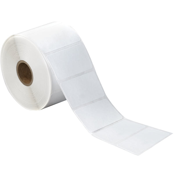 2 1/4 x 1.25" White Desktop Direct Thermal Labels 12/Case