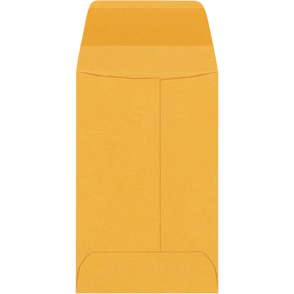 2 1/4 x 3 1/2 Kraft Gummed Envelopes 5000/Case
