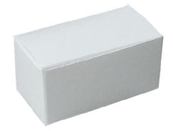 2 13/16 x 1 11/32 x 1 1/4 White Candy Box - 1 Piece 250/Case