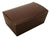 2-13/16 x 1-9/16 x 1-1/4 (2 oz.) Brown Ballotin Candy Box 250/Case