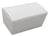 2-13/16 x 1-9/16 x 1-1/4 (2 oz.) White Ballotin Candy Box 250/Case