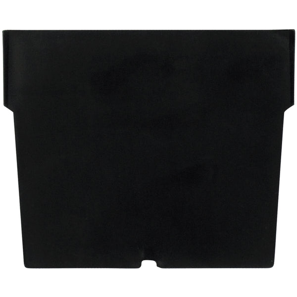 2 7/8 x 3 Plastic Shelf Bin Dividers (Black) 50/Case