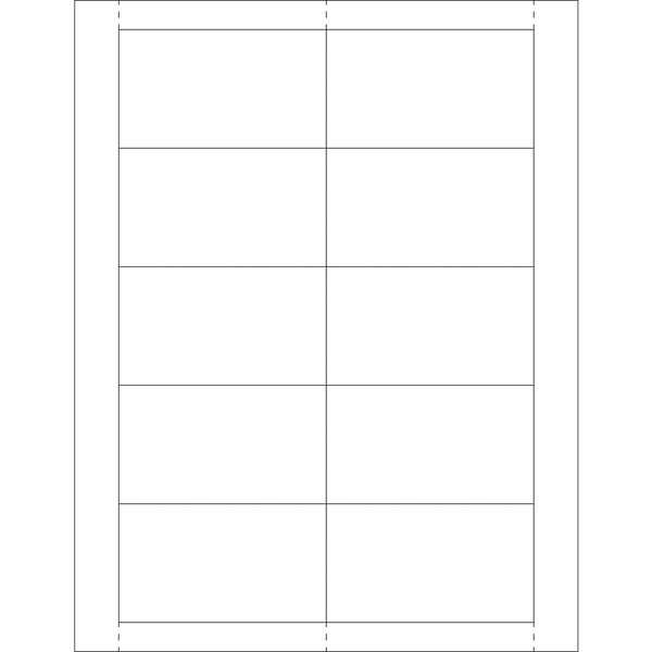 2 x 3 1/2 Vinyl Envelope Insert Cards 500/Case