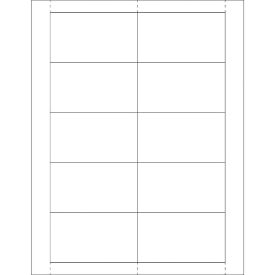 2 x 3 1/2 Vinyl Envelope Insert Cards 500/Case