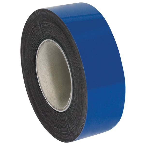 2" x 50 Foot - Blue Warehouse Labels - Magnetic Rolls