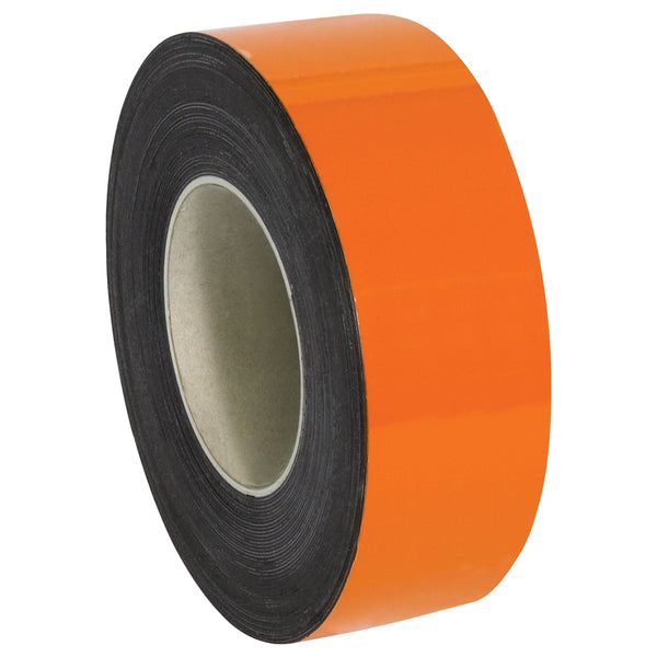 2" x 50 Foot - Orange Warehouse Labels - Magnetic Rolls