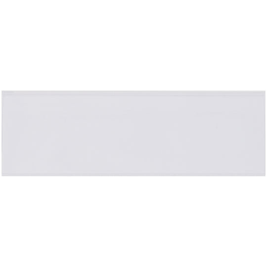 2 x 6 Open-Edge Plastic Label Holders 50/Case